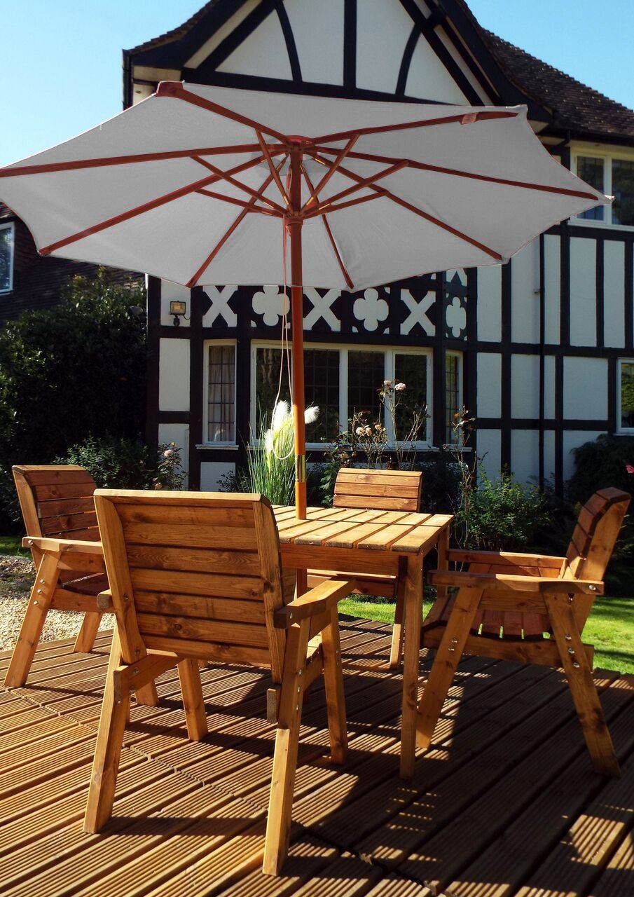 Charles Taylor Four Seater Square Table Set (HB57)