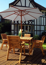 Charles Taylor Four Seater Square Table Set (HB57)