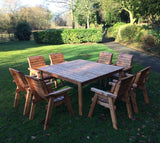 Charles Taylor Eight Seater Deluxe Table and Chair Set (HB82)