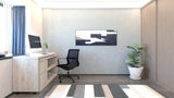 Dynamic Fleur Smart Storage Desk in Grey Oak (HO00102)