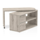 Dynamic Fleur Smart Storage Desk in Grey Oak (HO00102)