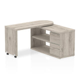 Dynamic Fleur Smart Storage Desk in Grey Oak (HO00102)