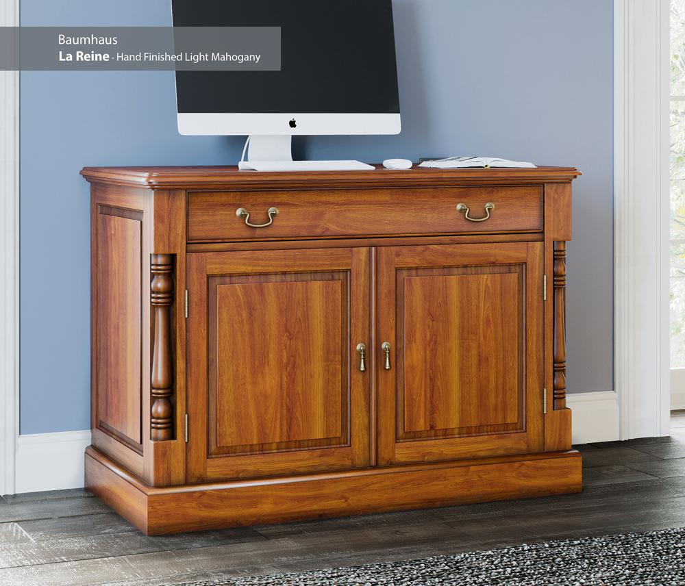Baumhaus La Reine Hidden Home Office Desk Computer Desk (IMD06A)