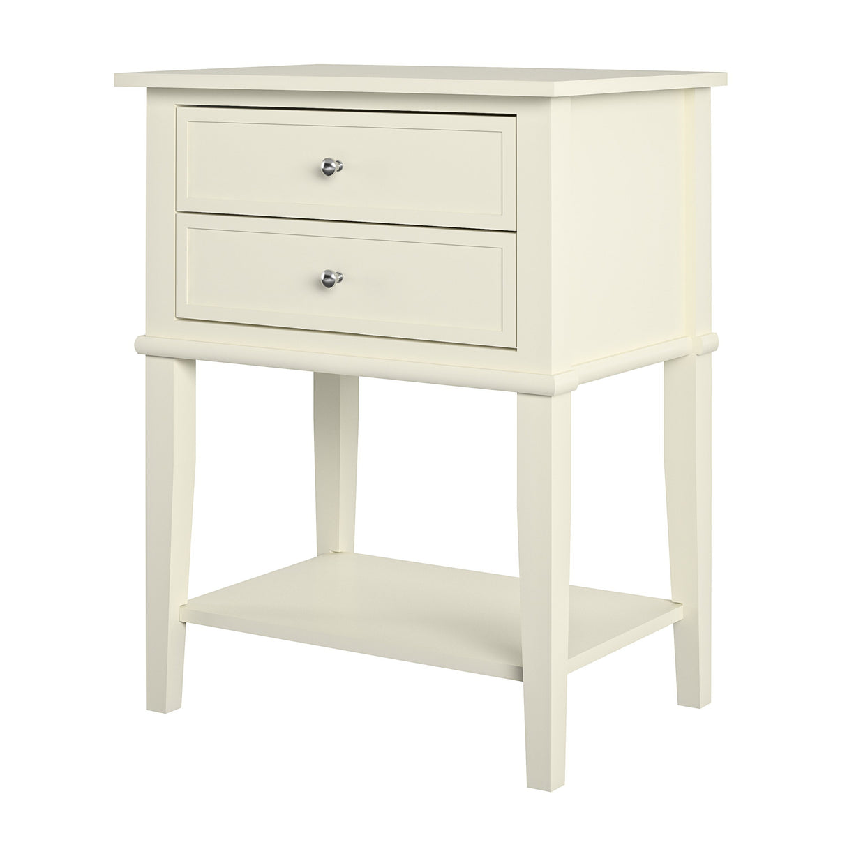 Dorel Home Franklin Range Accent Table in White