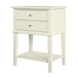 Dorel Home Franklin Range Accent Table in White