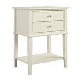 Dorel Home Franklin Range Accent Table in White