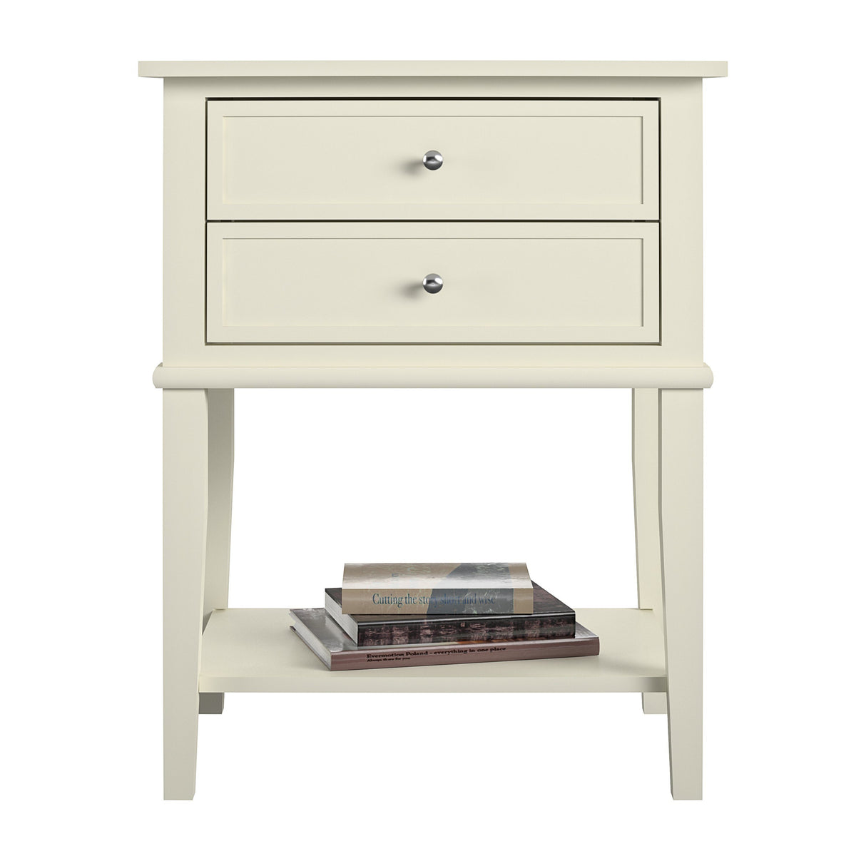 Dorel Home Franklin Range Accent Table in White