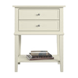 Dorel Home Franklin Range Accent Table in White