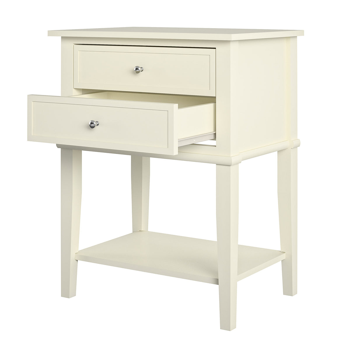 Dorel Home Franklin Range Accent Table in White