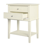 Dorel Home Franklin Range Accent Table in White