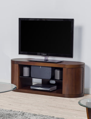 Jual Florence Curved Walnut TV Cabinet (JF207 WB)