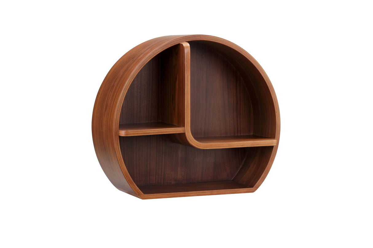 Jual San Francisco Walnut Wall Shelf (JF713 Walnut)