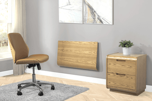 Jual Wall Mounted Foldaway Desk in Oak (PC206)