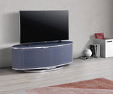 MDA Designs Luna Grey Oval TV Cabinet