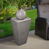 MDA Designs Osiris Garden Water Feature with LED Lighting