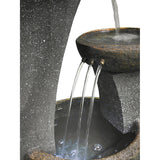 MDA Designs Shinto Garden Water Feature with LED Lighting