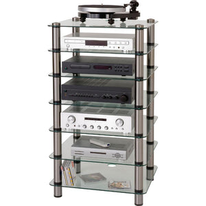 Optimum Prelude OPT-7000 Hifi Stand with 520mm deep shelves