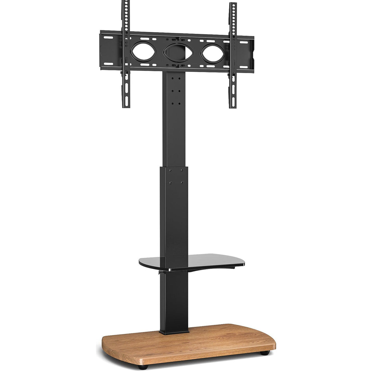 TTAP FS1-OAK TV Stand with Height Adjustable Swivel Bracket for up to 55" TVs