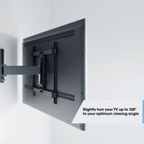 Vogels TVM 3425 TV (32-65") Single Arm Black TV Wall Bracket