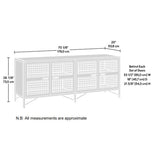 Teknik Boulevard Cafe Industrial Style TV Cabinet / Sideboard (5420649)