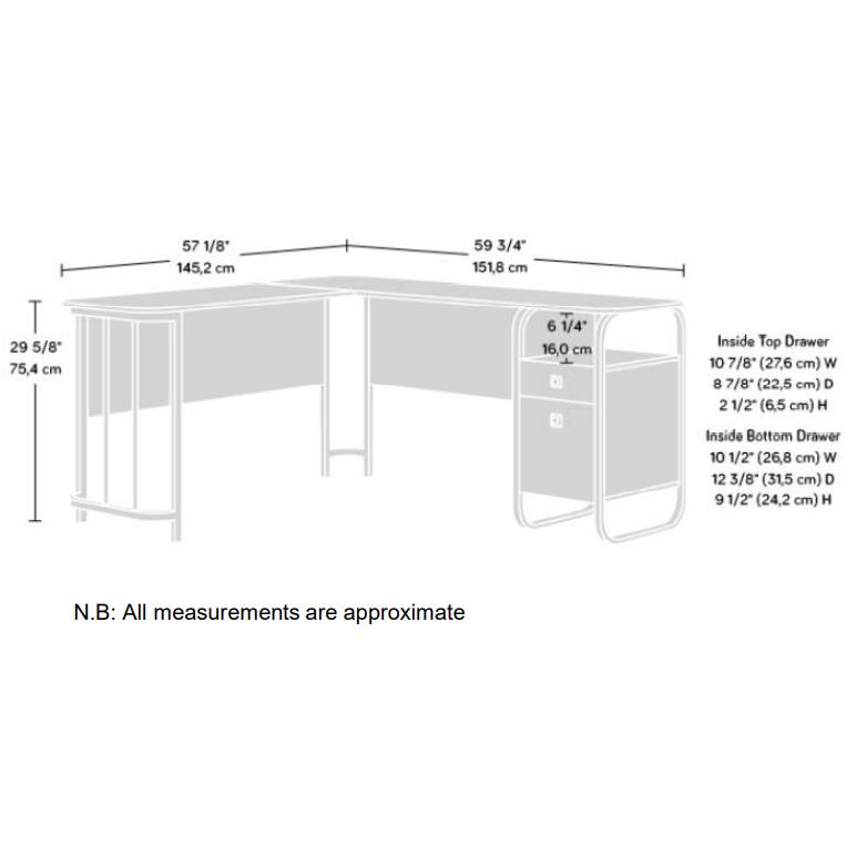Teknik Stationmaster L-Shaped Corner Office Desk (5426454)