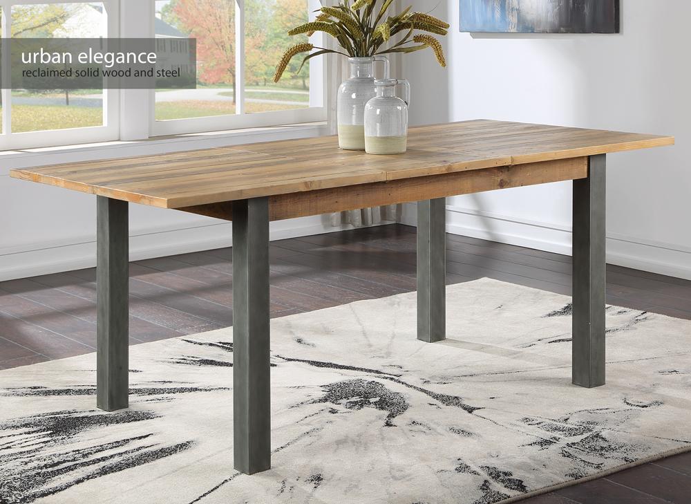 Baumhaus signature grey discount extending dining table