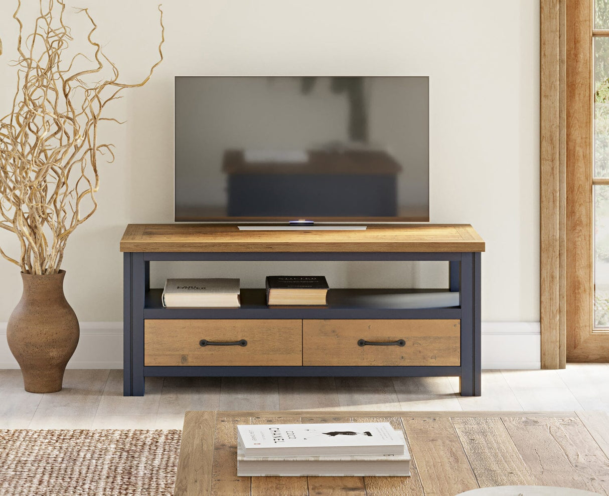 Baumhaus Splash of Blue - Widescreen Television cabinet (VTTB09A)