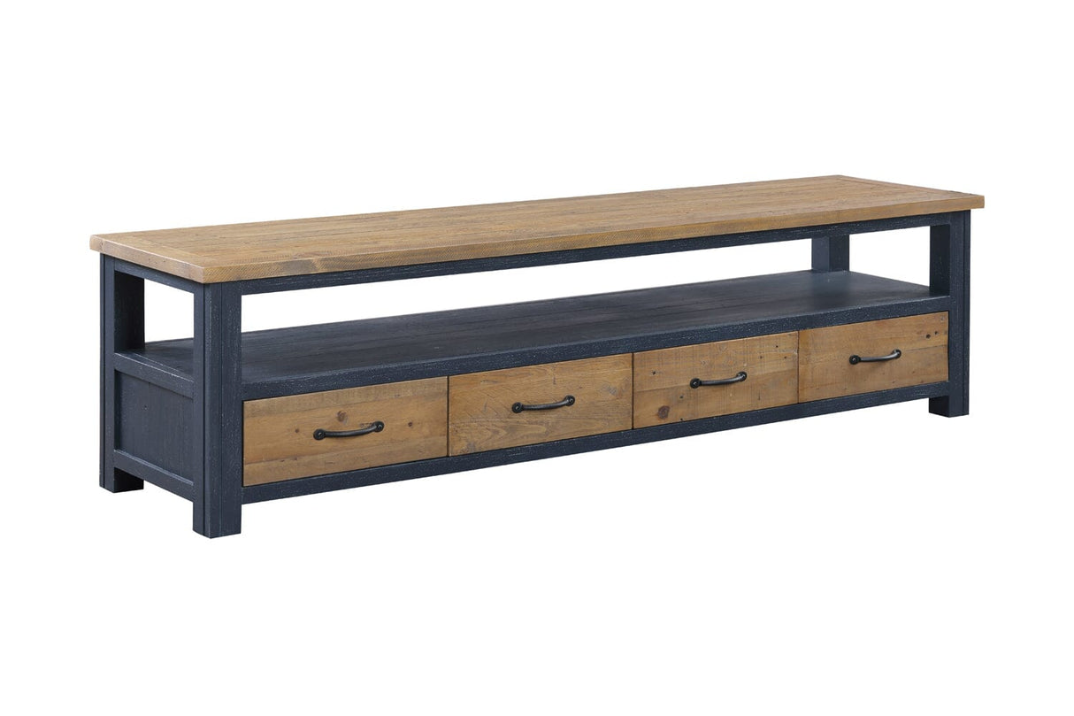 Baumhaus Splash of Blue - Super Sized Widescreen Television cabinet (VTTB09B)