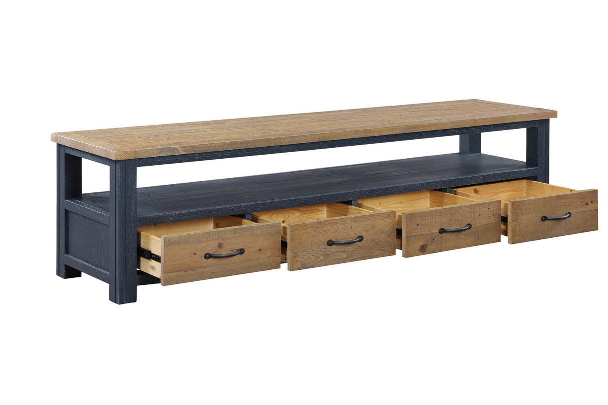 Baumhaus Splash of Blue - Super Sized Widescreen Television cabinet (VTTB09B)