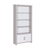 Baumhaus Greystone - Large Open Bookcase with Doors (VTTG01B)