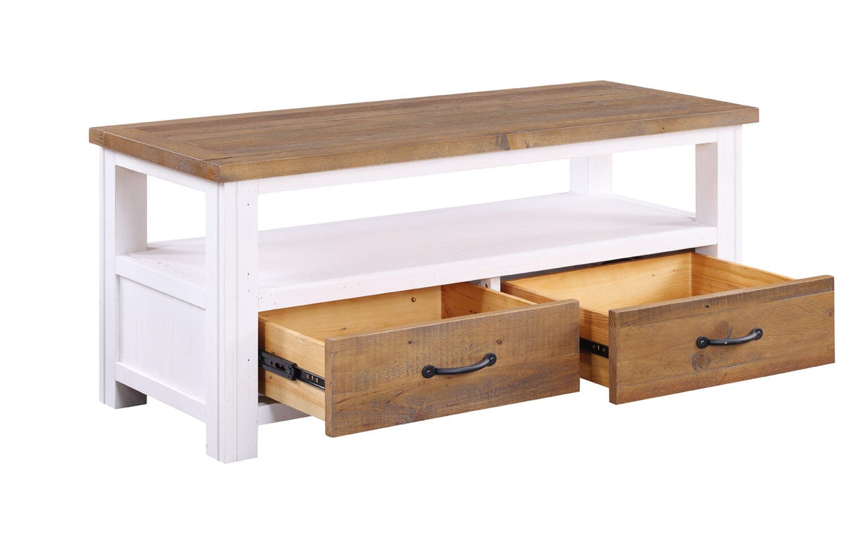Baumhaus Splash of White - Widescreen Television cabinet (VTTW09A)