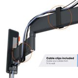 Vogels TVM 3465 TV (32-65") Double Arm Black Wall Bracket for OLED TV's