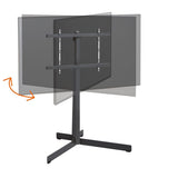 Vogels TVS 3690 TV Floor Stand in Black for Screens up to 77 inches