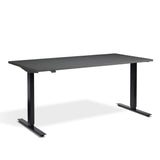 Lavoro Zero Dual Motor Height Adjustable Office Desk with Black Frame