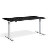 Lavoro Zero Dual Motor Height Adjustable Office Desk with White Frame
