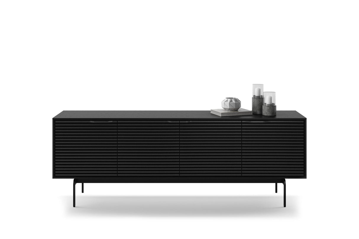 BDI Align 7479 Ebonised Ash TV Cabinet