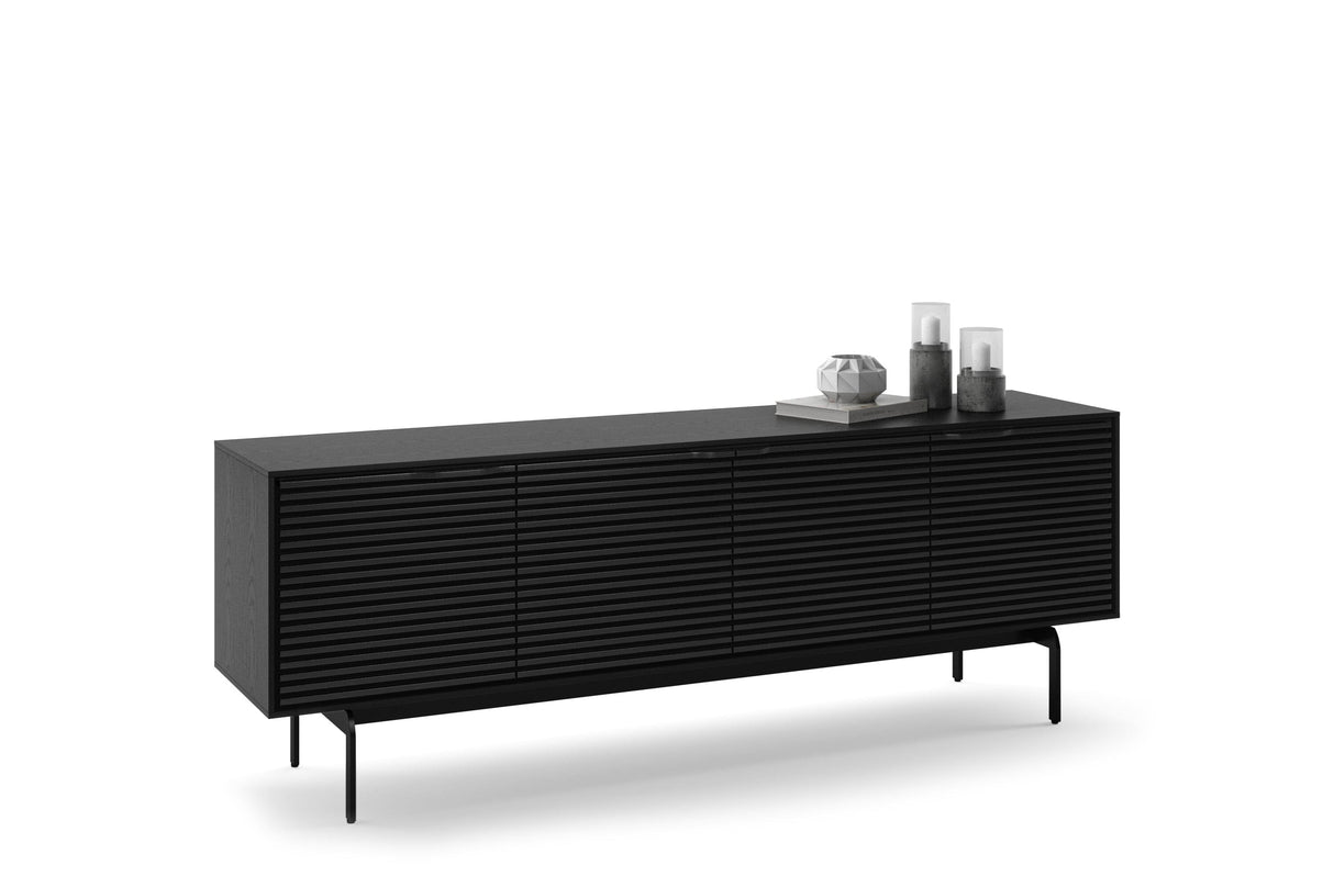 BDI Align 7479 Ebonised Ash TV Cabinet