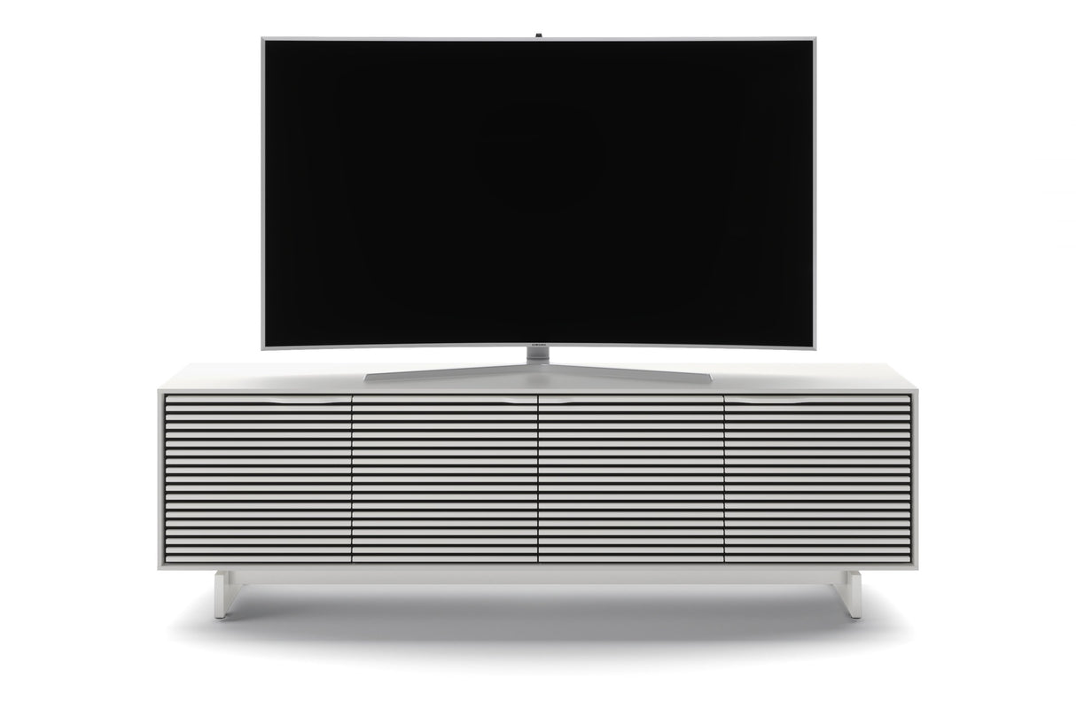 BDI Align 7479 Satin White TV Cabinet