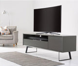 Alphason Carbon 1600 Black and Grey TV Stand ADCA1600-GRY