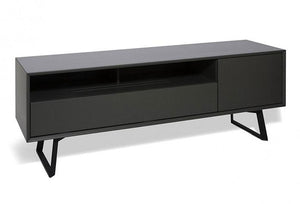 Alphason Carbon 1600 Black and Grey TV Stand ADCA1600-GRY