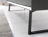 Alphason Carbon 1600 Black and Grey TV Stand ADCA1600-GRY