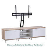 Alphason Chaplin ADCH1600 White / Light Oak TV Cabinet