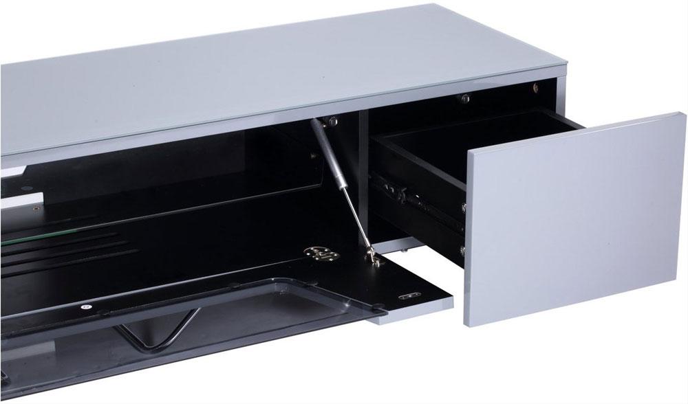 Alphason Chromium 1600mm TV Stand in Grey (CRO2-1600CB-GRY)