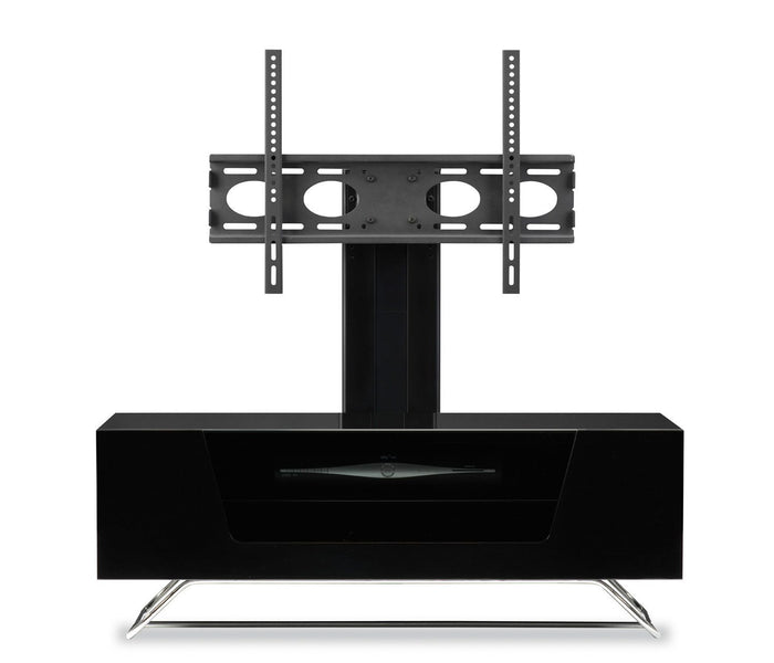 Alphason Chromium 2 Black Cantilever TV Stand (CRO2-1000BKT-BLK)