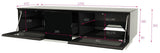 Alphason Element EMT1250 High Gloss White TV Cabinet