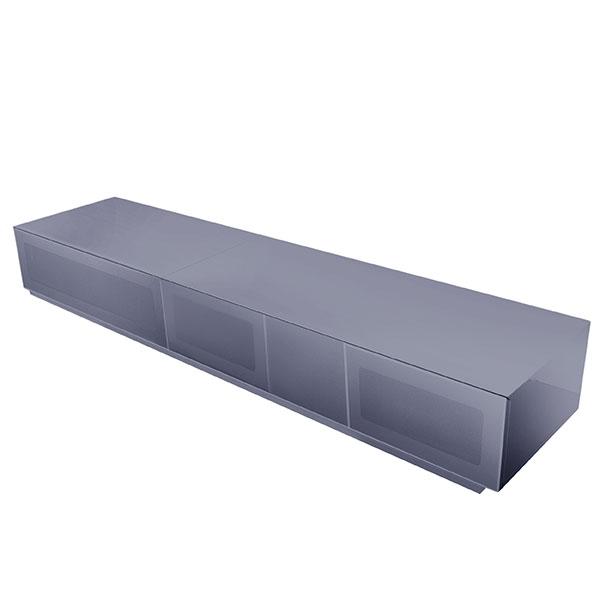 Alphason Element EMT2100 High Gloss Grey TV Cabinet