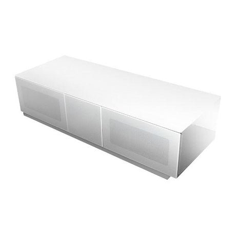 Alphason Element EMT1250 High Gloss White TV Cabinet