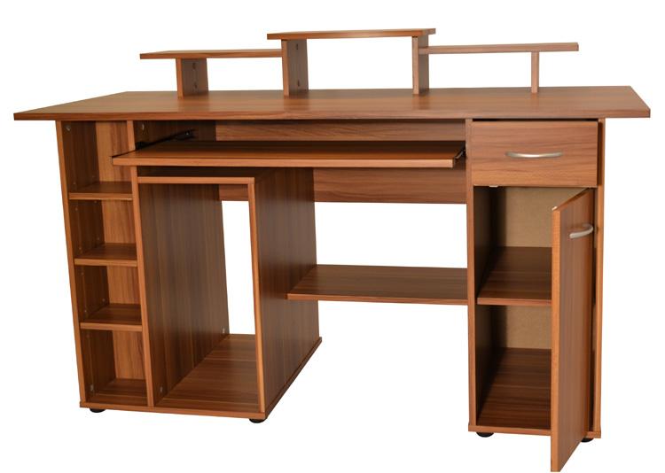 Alphason SAN DIEGO AW12004WAL Walnut Office Desk