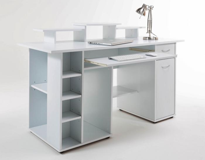 Alphason SAN DIEGO AW12004WHI White Office Desk