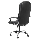 Alphason Houston Black Leather Chair (AOC4201-L-BK)